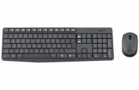 Logitech MK235 Wireless Keyboard and Mouse Combo 920-007933 MK235, CZ, černá