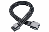 AKASA kabel FLEXA P8 prodloužení k 8pin ATX PSU, 40cm