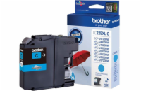 Brother LC-225XLC - originální BROTHER inkoustová náplň LC-225XLC/ Azurová / 1200 stran