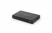 GEMBIRD externí box pro 3.5" zařízení, USB 3.0, SATA, černý