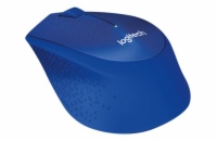 Logitech Wireless Mouse M330 Silent Plus, blue