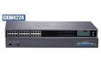 Grandstream GXW4224, VoIP, SIP, 24x FXS, 1x Gbit LAN, grafický displej, 2x RJ21, rack