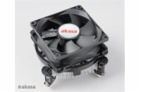 AKASA chladič CPU AK-CCE-7104EP pro Intel  LGA 775/1150/1151/1155/1156/1200, 92mm PWM ventilátor, do 95W