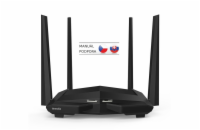 Tenda AC10U Wireless AC1200 Dual Band Router, 1x gigabit WAN, 3x gigabit LAN, 1x USB