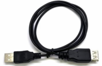 C-TECH CB-USB2AA-18-B USB A-A, prodlužovací, 1,8m, černý