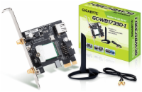 GIGABYTE GC-WB1733D-I, WiFi 802.11ac, Bluetooth 5, PCIe, Dual Band, 1734 Mbps