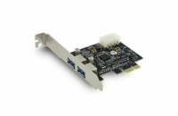 4World řadič PCI-E | USB 3.0 SuperSpeed 4.8Gb/s x2