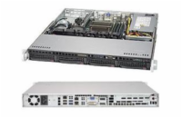 SUPERMICRO 1U server 1x LGA1151, iQ170 (i7), 4x DDR4, 4x 3.5" HS SATA3, 350W, IPMI