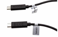 PremiumCord USB 2.0 kabel na propojení dvou chytrých telefonů, microUSB B(M)- microUSB B(M),0,3m,OTG