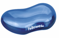 FELLOWES podložka pod zápěstí CRYSTAL gelová modrá