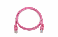 GEMBIRD kabel patchcord Cat5e UTP 0,5m, růžový