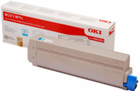 OKI 45862816 - originální OKI Cyan toner do MC873 (10.000 stránek)