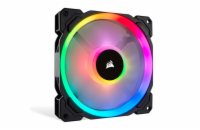 Corsair LL140 RGB 140mm Dual Light Loop RGB LED PWM Fan - Single Pack CO-9050073-WW Corsair ventilátor LL Series, LL140 RGB, 140mm Dual Light Loop RGB LED PWM Fan, Single Pack