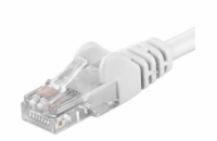 PREMIUMCORD Patch kabel UTP RJ45-RJ45 CAT5e 0.5m bílá