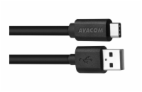 AVACOM Datový a nabíjecí kabel USB - USB Type-C, 100cm, černá