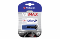 Verbatim Store  n  Go V3 MAX 128GB 49808 128GB USB Flash 3.0 V3 MAX Store&apos;n&apos;Go modrý Verbatim P-blist