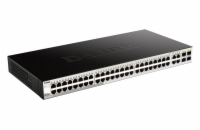 D-Link DGS-1210-48 Smart switch, 48x GbE, 4x RJ45/SFP, fanless