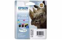 Epson T1006 - originální  inkoustové náplně - MULTIPACK/ C13T10064010/ B40W/ SX515W/ CMY