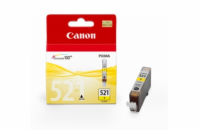 Canon CARTRIDGE CLI-521Y žlutá pro MP-980, PIXMA iP3600, iP4600,4700, MP540,550,560, MP620,630,640 (505 str.)