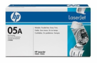 HP 05A Black LJ Toner Cart, CE505A (2,300 pages)