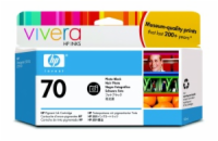 HP Ink Cartridge No. 70/Photo Black/130ml