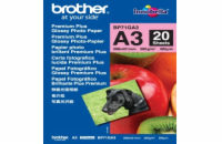 Brother BP71GA3 Brother fotopapír A3, premium glossy, 20 ks, 260g