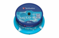 VERBATIM CD-R80 700MB/ 52x/ AZO/ 25pack/ spindle