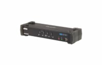 ATEN 4-portový přepínač KVM ™ DVI Dual Link/ se zvukem CS1784A