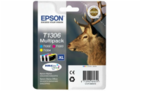 EPSON ink Multipack 3-colours "Jelen" T1306 DURABrite Ultra Ink