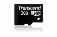 Transcend 2GB microSD paměťová karta (bez adaptéru) 