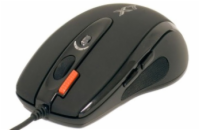 A4tech X-710BK, OSCAR Game herní myš, 2000DPI, černá, USB