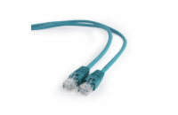 GEMBIRD kabel patchcord Cat5e UTP 0,5m, zelený