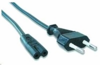 GEMBIRD Kabel napájecí 230V 1,8m (2-pin C7 konektor "flexošňůra")