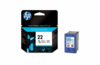 HP 22 Tri-color Ink Cart, 5 ml, C9352AE (165 pages)