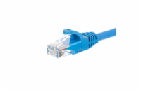 NETRACK BZPAT15UB patch cable RJ45 snagless boot Cat 5e UTP 15m blue