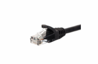 NETRACK BZPAT05UK patch cable RJ45 snagless boot Cat 5e UTP 0.5m black