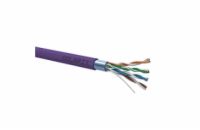 Instalační kabel Solarix CAT5E FTP LSOH Dca-s1,d2,a1 500m/cívka SXKD-5E-FTP-LSOH