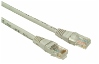 SOLARIX patch kabel CAT6 UTP PVC 15m šedý non-snag proof