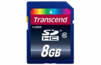 TRANSCEND SDHC karta 8GB Premium, Class 10