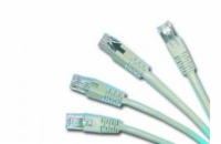 GEMBIRD kabel patchcord Cat5e stíněný FTP 10m, šedý