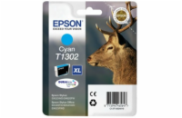 Epson inkoustová náplň/ T1302/ Singlepack DURABrite Ultra Ink/ XL azurová