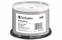 VERBATIM CD-R(50-pack) spindl, AZO 52X,700MB,WHITE WIDE THERMAL PRINTABLE SURFACE NON-ID