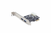 Gembird PCIe radič 2x USB 3.0 ext.+1 USB2.0 interní, PCIe Express