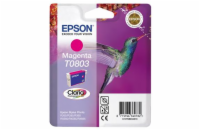 EPSON cartridge T0803 magenta (kolibřík)