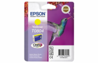 EPSON cartridge T0804 yellow (kolibřík)