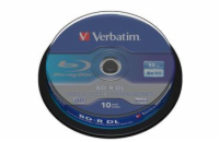 VERBATIM BD-R DL 50GB, 6x, spindle 10 ks