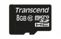 TRANSCEND MicroSDHC karta 8GB Class 10 8GB, bez adaptéru