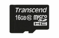 TRANSCEND MicroSDHC karta 16GB Class 10, bez adaptéru