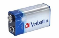 VERBATIM Alkalické baterie 9V, 1 PACK , 6LR61