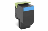 Lexmark 702H Cyan High Yield Return Program Toner Cartridge - 3 000 stran